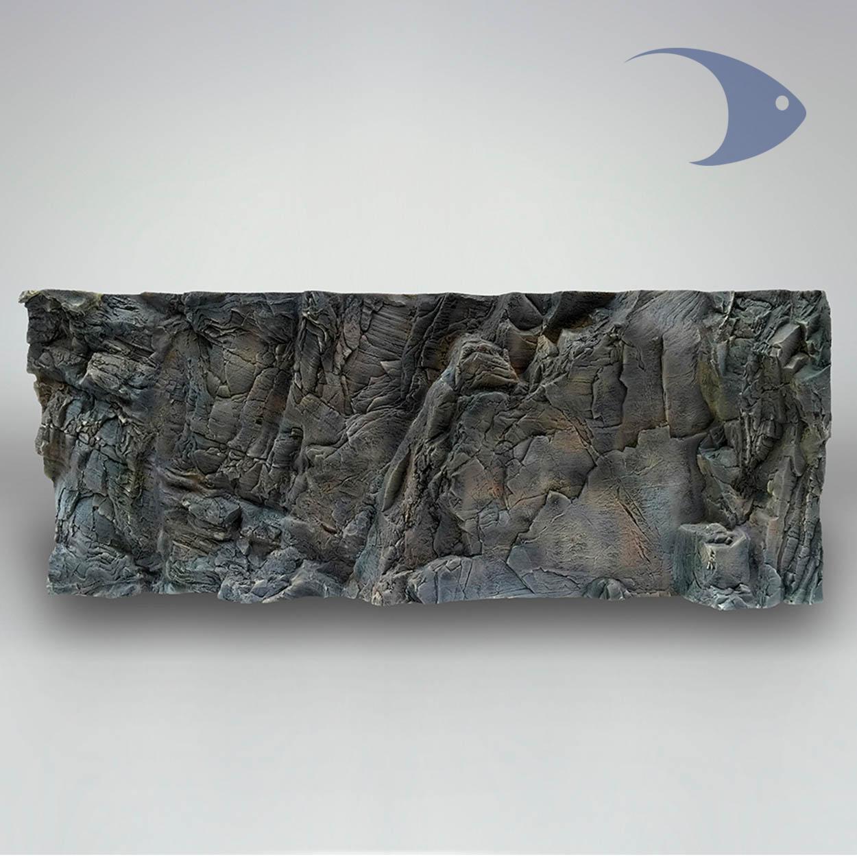 Fondo 3D Canyon Rock Gris 1 Fondo 3D Canyon Rock Gris Ideas Marinas Decoline