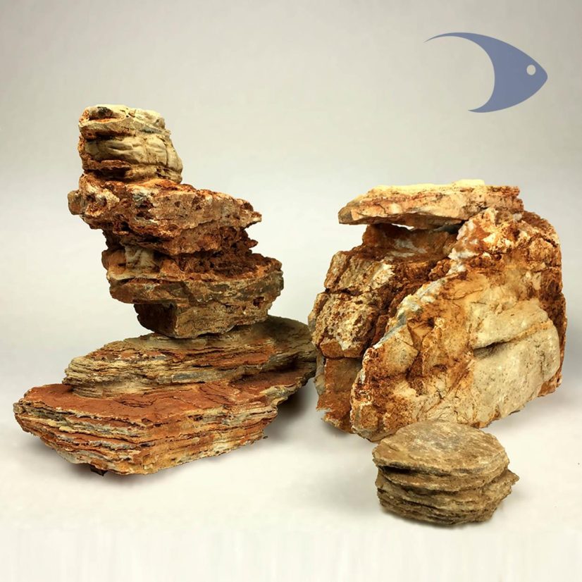 Rocas decorativas naturales Pagoda Ligera Ideas Marinas Decoline