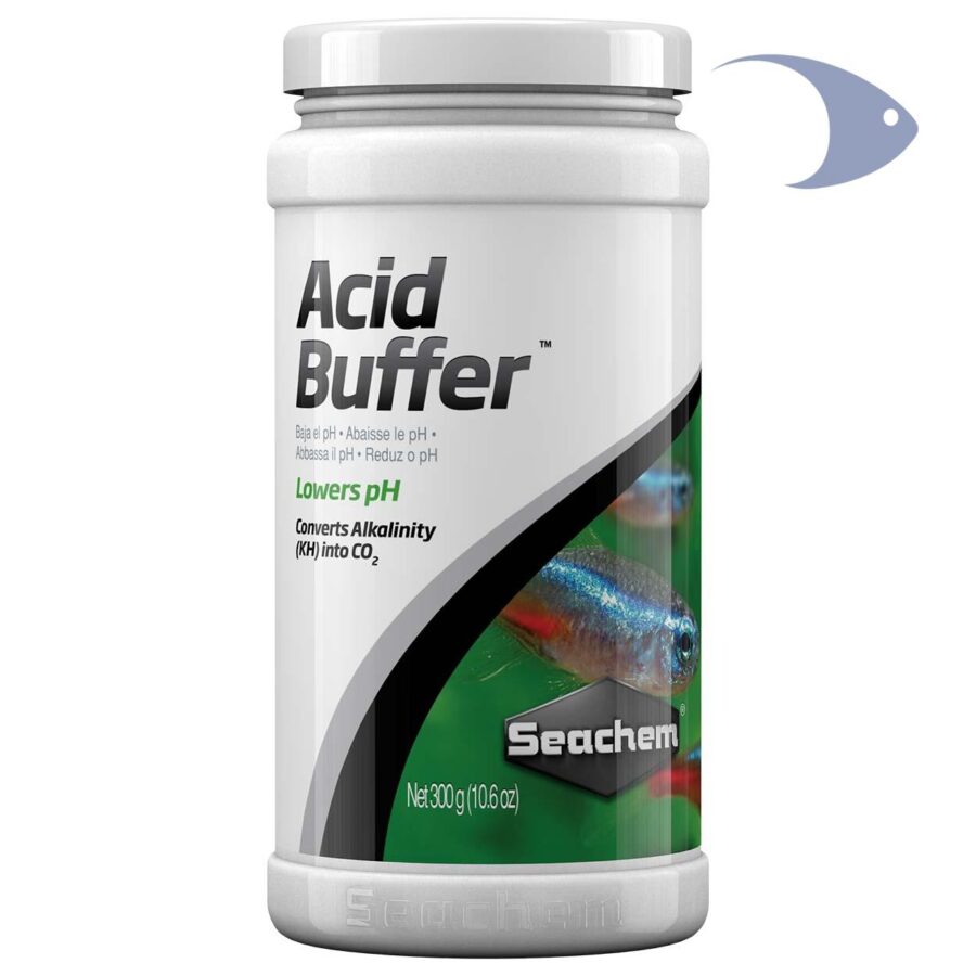 Acid Buffer baja el pH del agua precipitando el KH en CO2