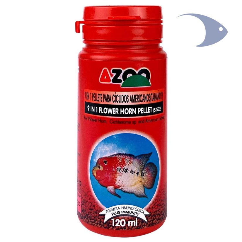 AZOO 9 in 1 Flower Horn Pellet