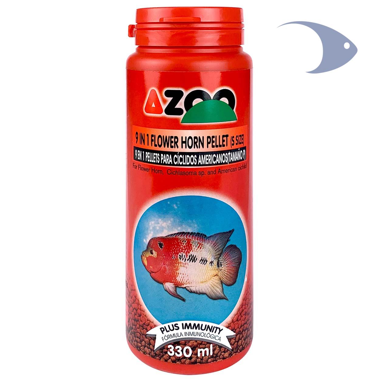 AZOO 9 in 1 Flower Horn Pellet 2 AZOO 9 in 1 Flower Horn Pellet - Imagen 2