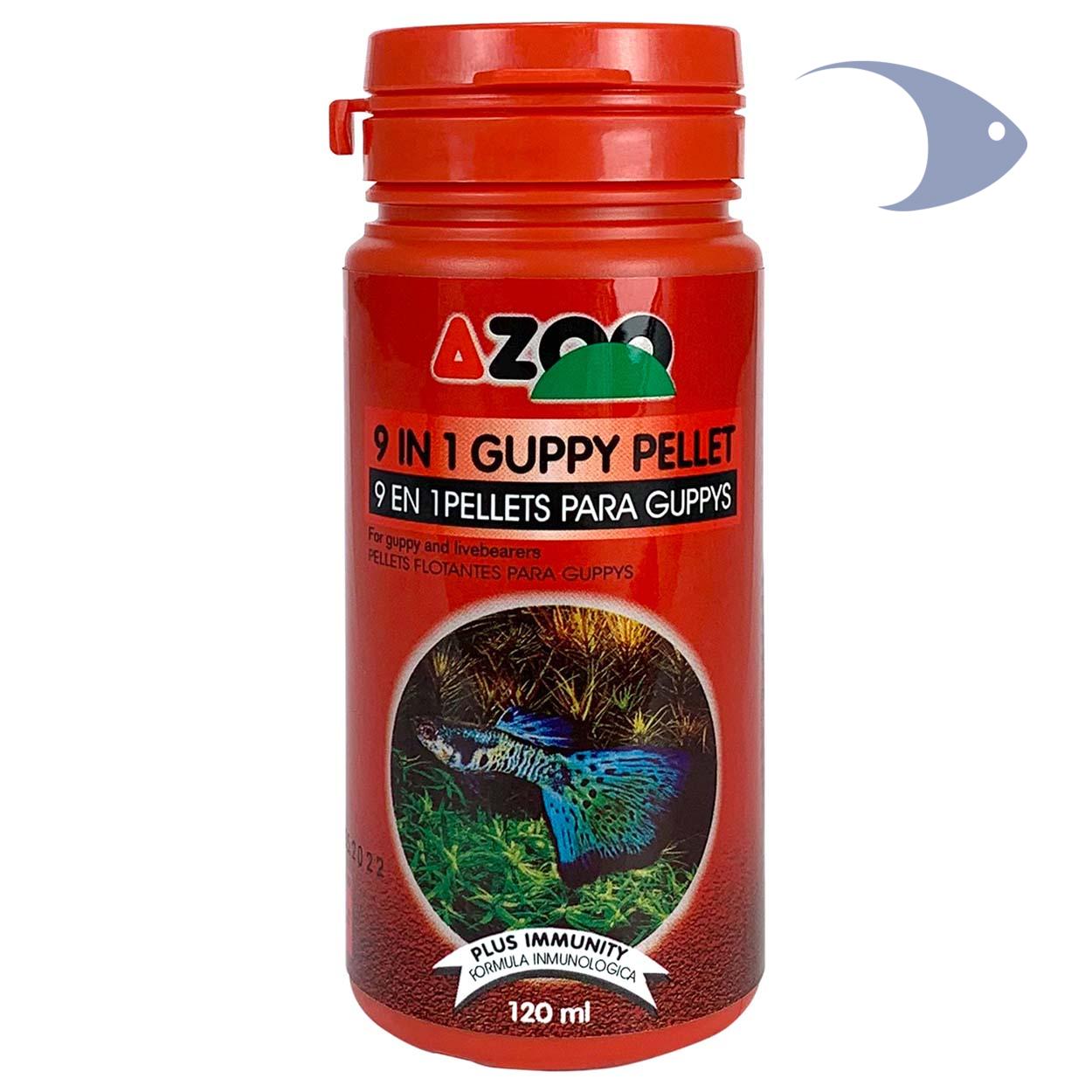 AZOO 9 in 1 Guppy Pellet 1 AZOO 9 in 1 Guppy Pellet