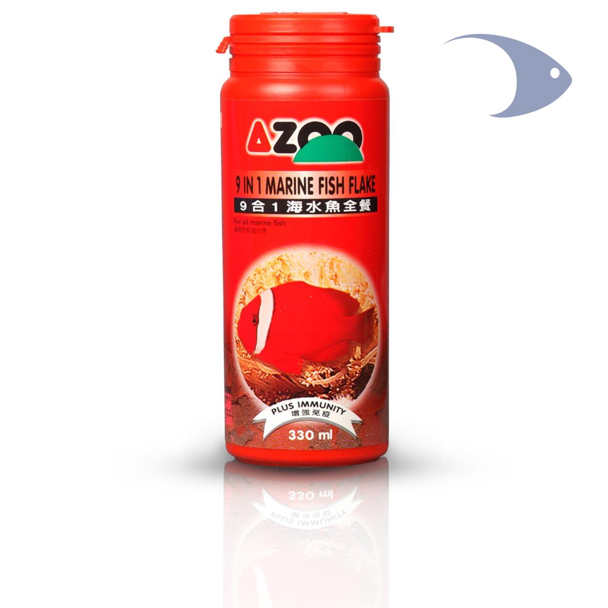 AZOO 9 in 1 Marine Fish Flake 1 AZOO 9 in 1 Marine Fish Flake