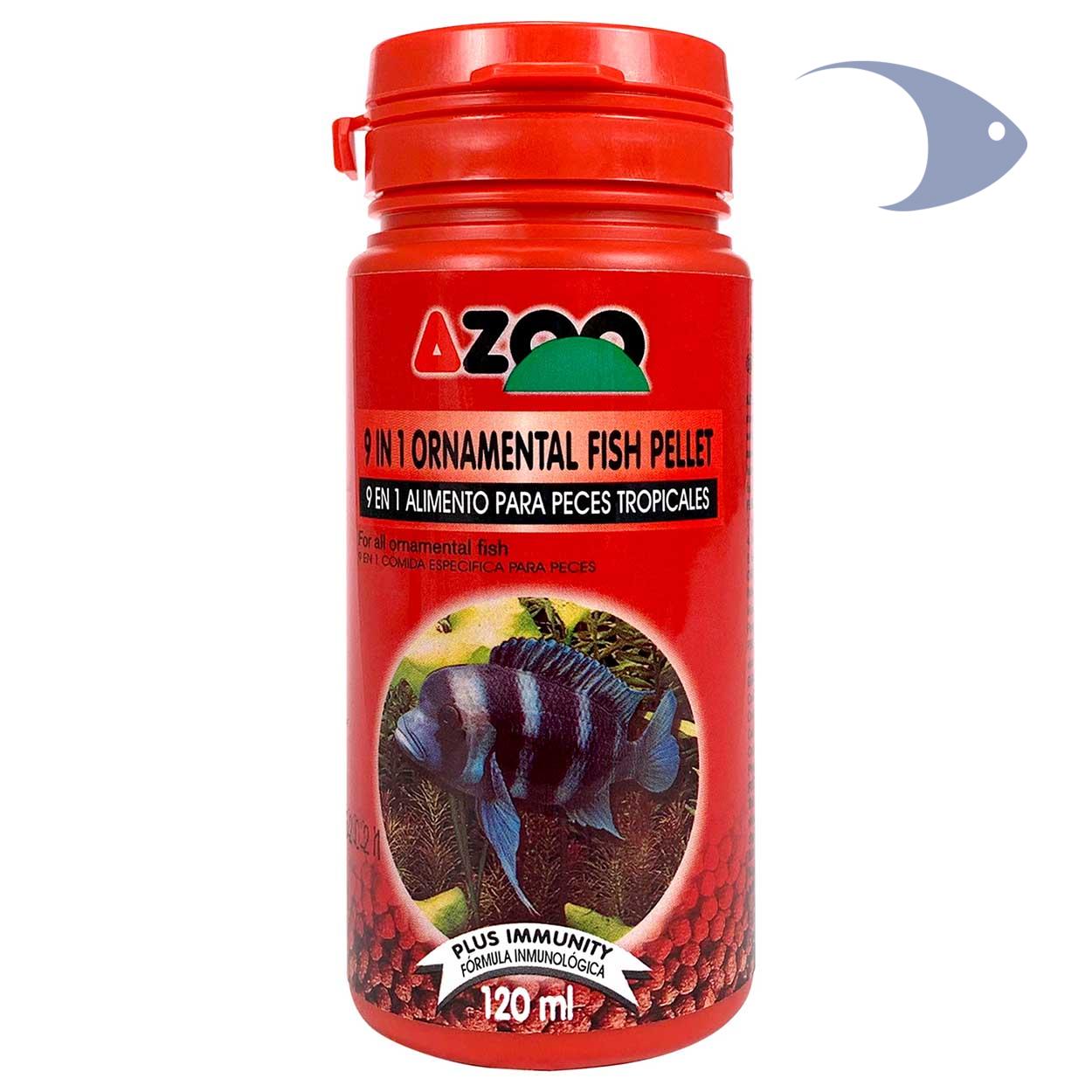 AZOO 9 in 1 Ornamental Fish Pellet 1 AZOO 9 in 1 Ornamental Fish Pellet