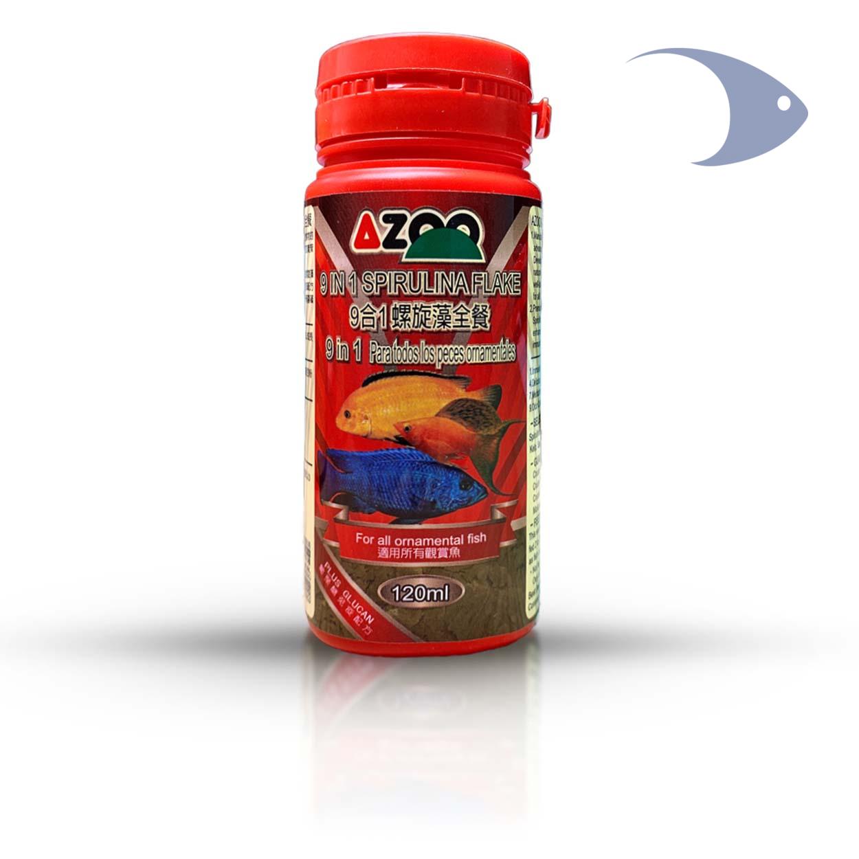 AZOO 9 in 1 Spirulina Flake 1 AZOO 9 in 1 Spirulina Flake