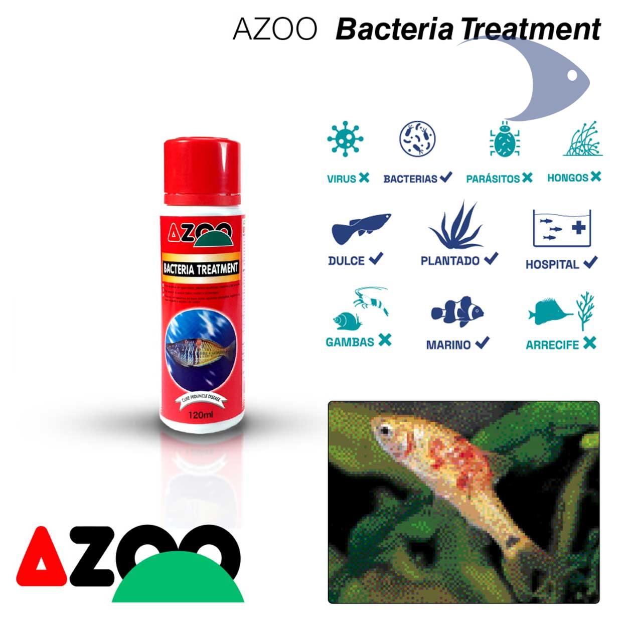 AZOO Bacteria Treatment, tratamiento nº1 contra bacterias