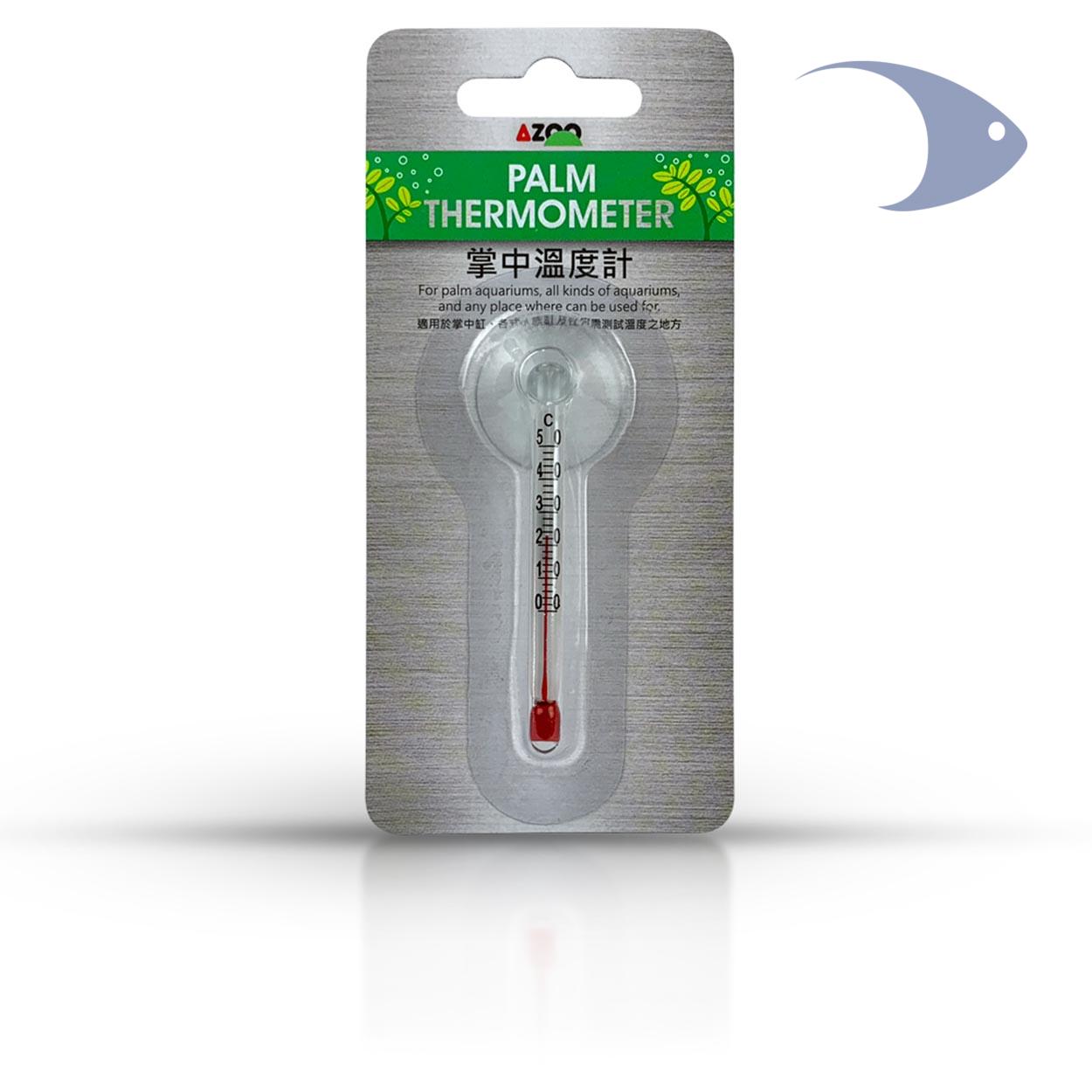 AZOO Palm Thermometer, mini termómetro nº1 para acuarios