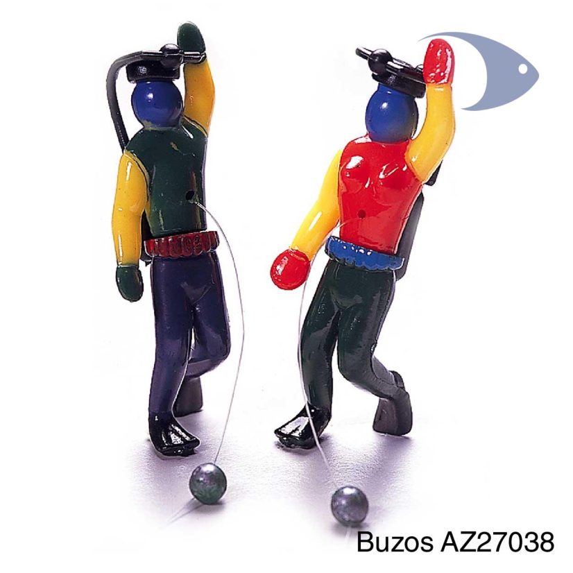 Buzos decorativos AZOO para acuarios
