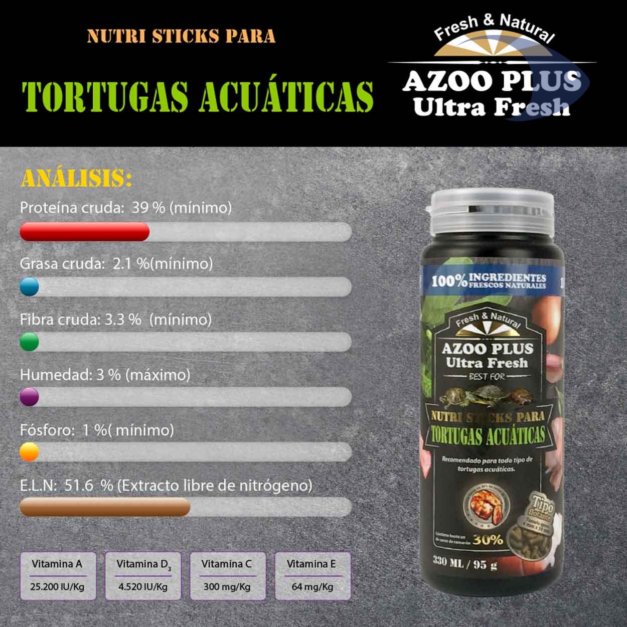 Nutri sticks para tortugas acuáticas 7 Nutri sticks para tortugas acuáticas - Imagen 7