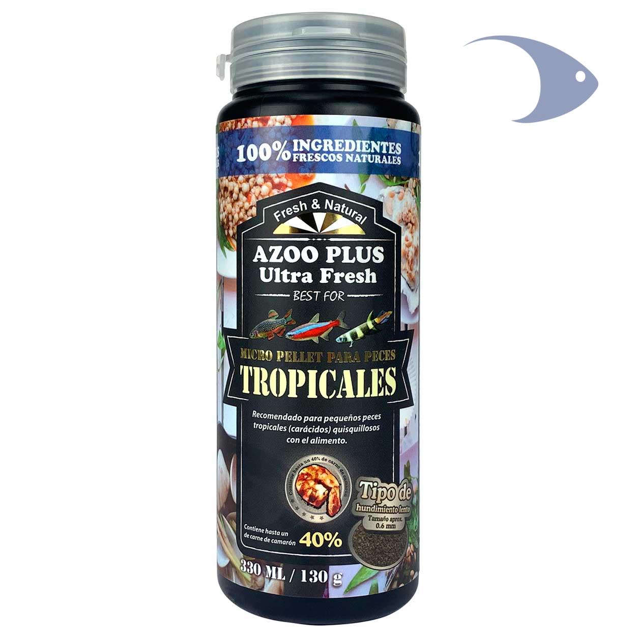 Micro pellet para peces tropicales 2 Micro pellet para peces tropicales - Imagen 2