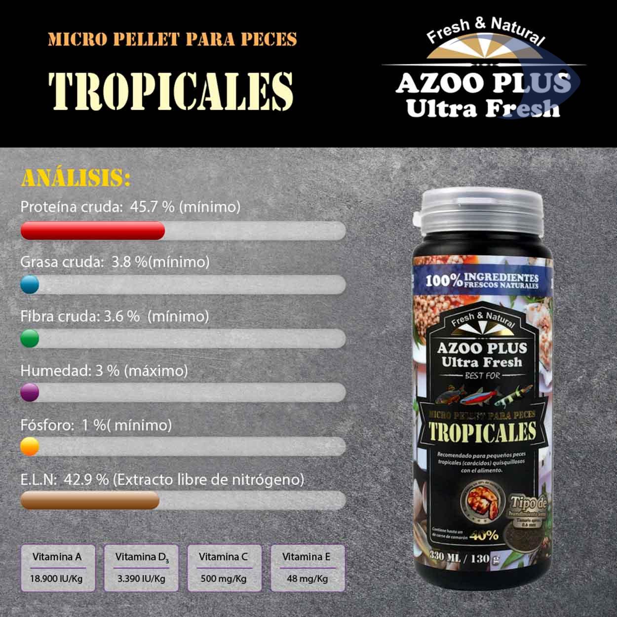 Micro pellet para peces tropicales 8 Micro pellet para peces tropicales - Imagen 8