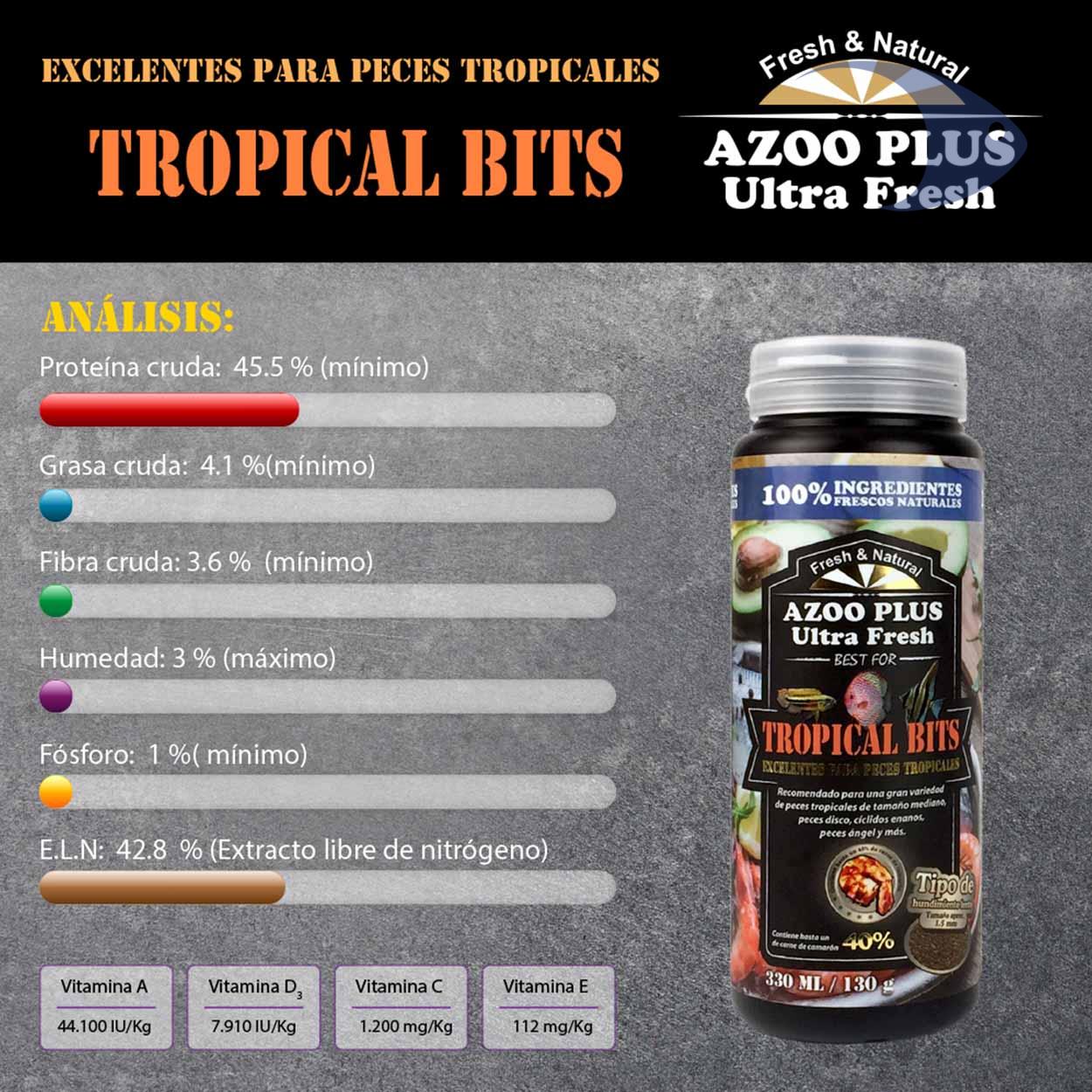 Tropical Bits (Excelentes para peces tropicales) 10 Tropical Bits (Excelentes para peces tropicales) - Imagen 10