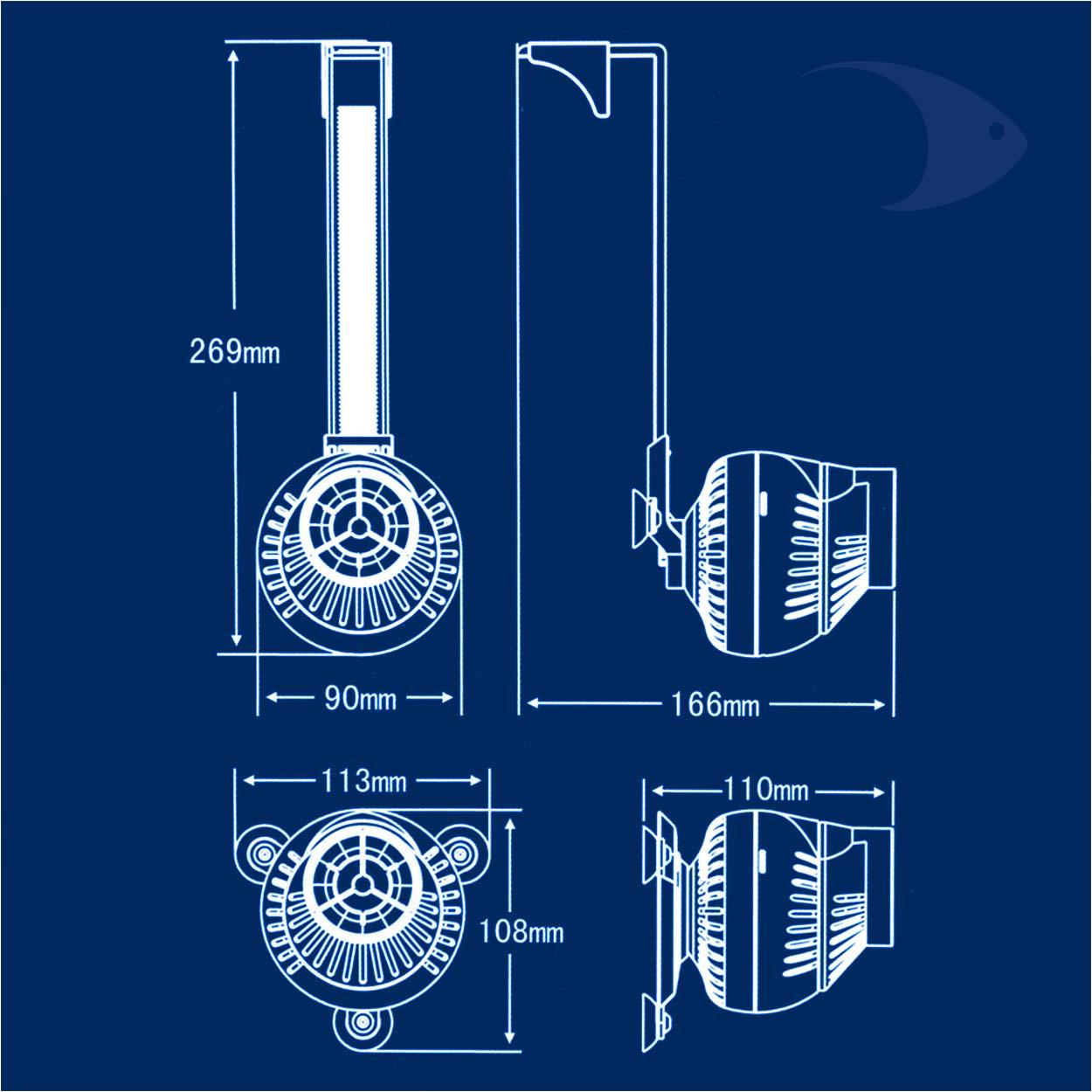Wave Maker BOYU WM 1 4 Wave Maker BOYU WM 1 - Imagen 4