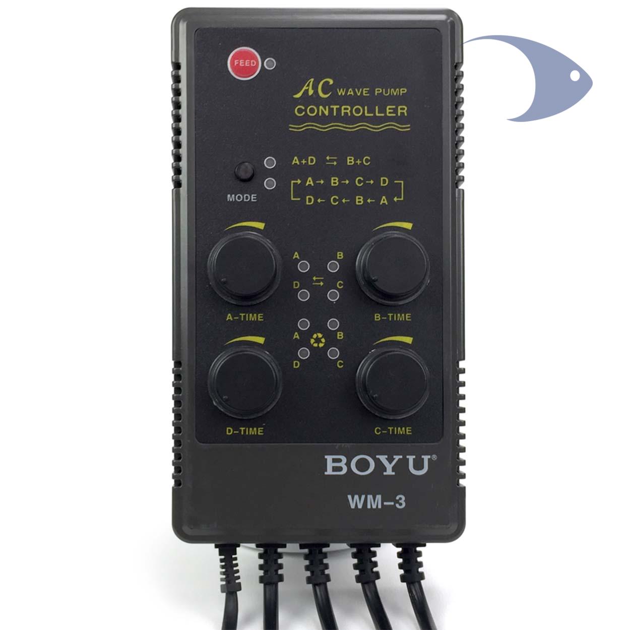 BOYU Wave Maker WM-3 Kit de 4 pompes de brassage 5000 L/h avec