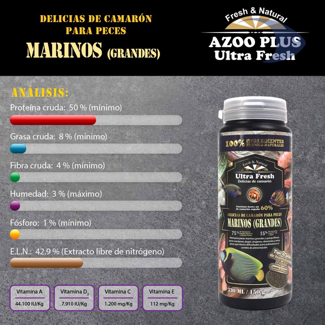 Delicias de camarón para peces marinos grandes 8 Delicias de camarón para peces marinos grandes - Imagen 8
