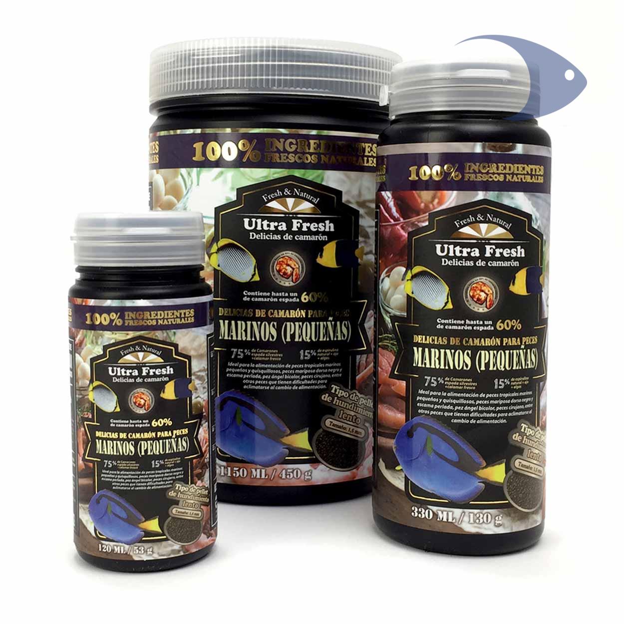 Delicias de camarón para peces marinos pequeñas 4 Delicias de camarón para peces marinos pequeñas - Imagen 4
