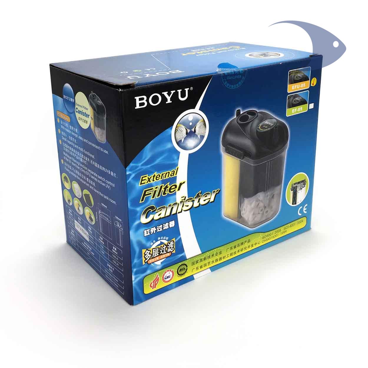 Filtros canister compactos BOYU EF y EFU 3 Filtros canister compactos BOYU EF y EFU - Imagen 3