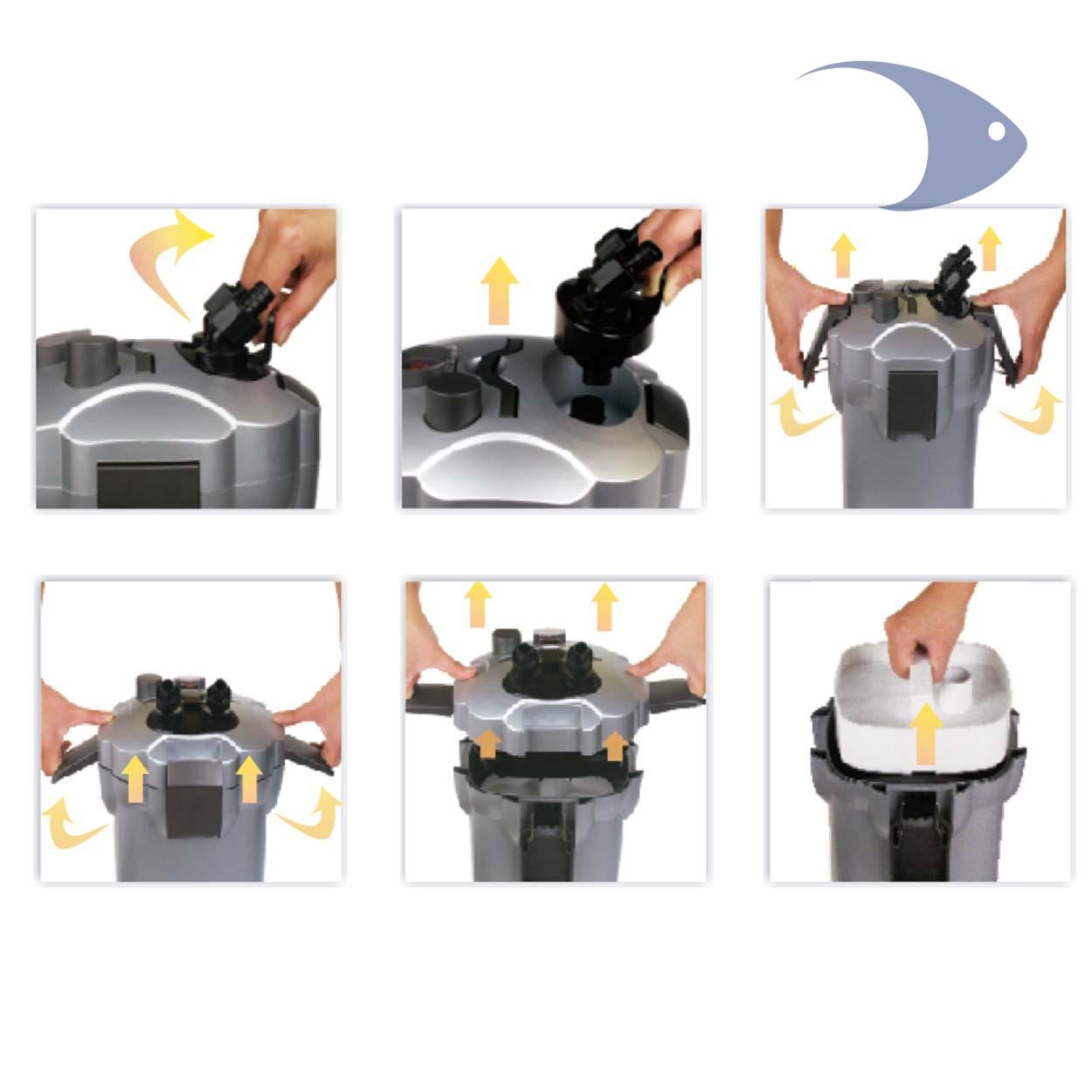 Filtro canister UV BOYU EFU 10 9 Filtro canister UV BOYU EFU 10 - Imagen 9