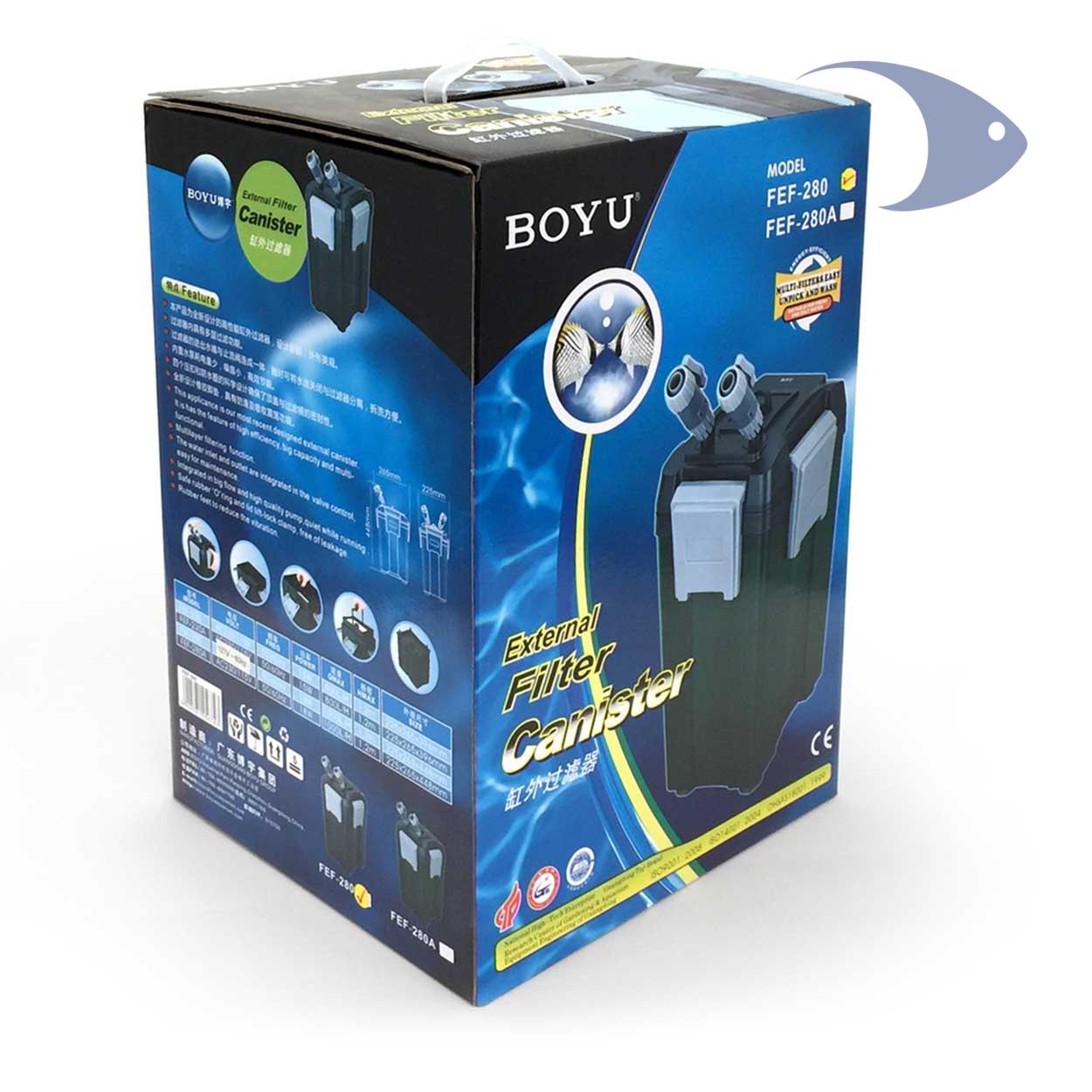 Filtros canister BOYU FEF 10 Filtros canister BOYU FEF - Imagen 10