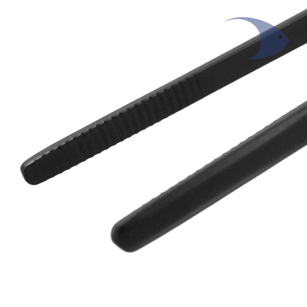 Tijeras rectas DYMAX de acero inoxidable anodizado en negro 4 Tijeras rectas DYMAX de acero inoxidable anodizado en negro - Imagen 4
