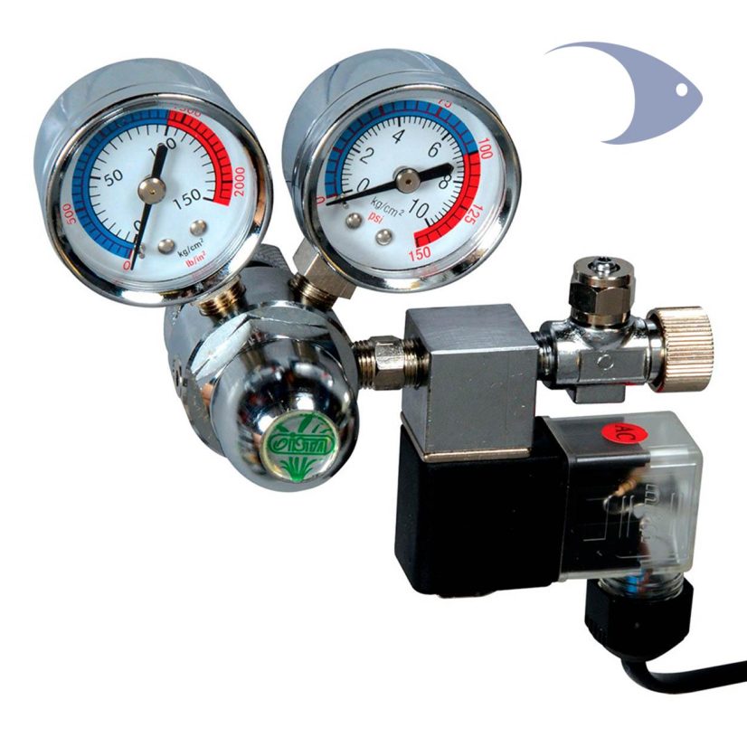 Regulador para CO2 con solenoide ISTA