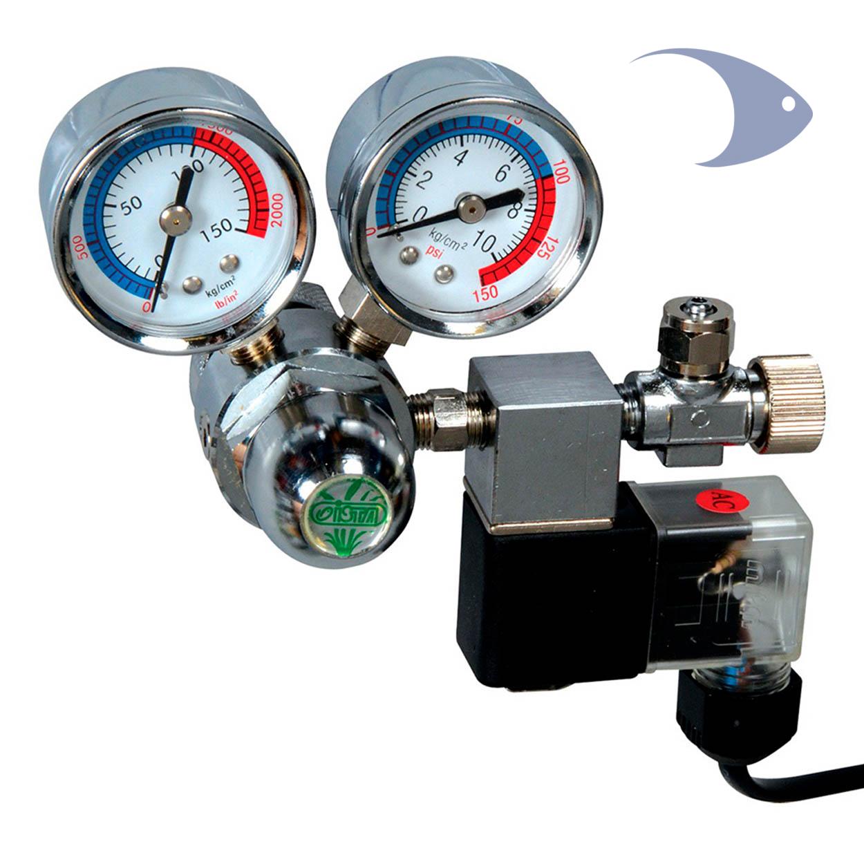 Regulador para CO2 con solenoide ISTA 1 Regulador para CO2 con solenoide ISTA