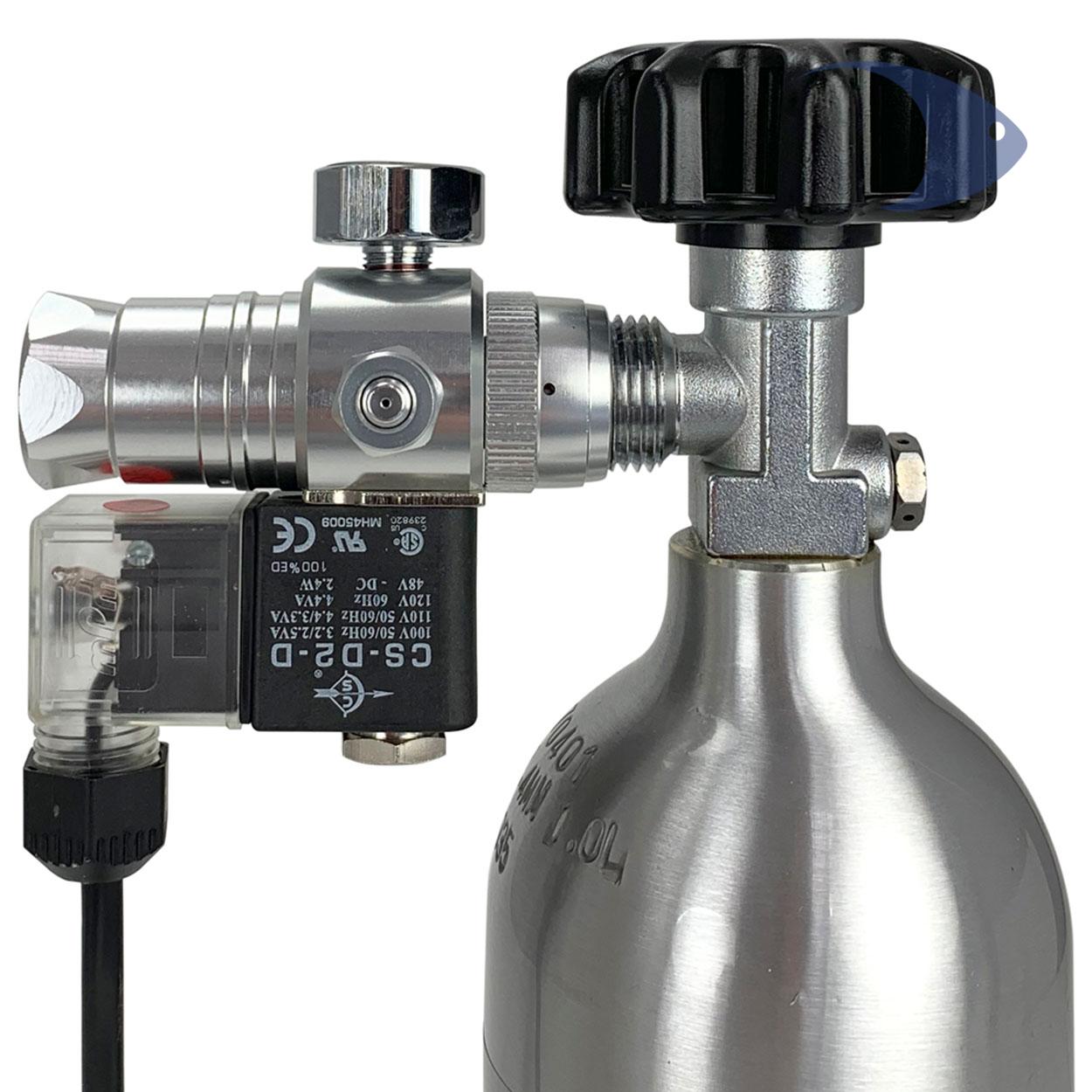Regulador para CO2 ISTA de montaje vertical 2 Regulador para CO2 ISTA de montaje vertical - Imagen 2