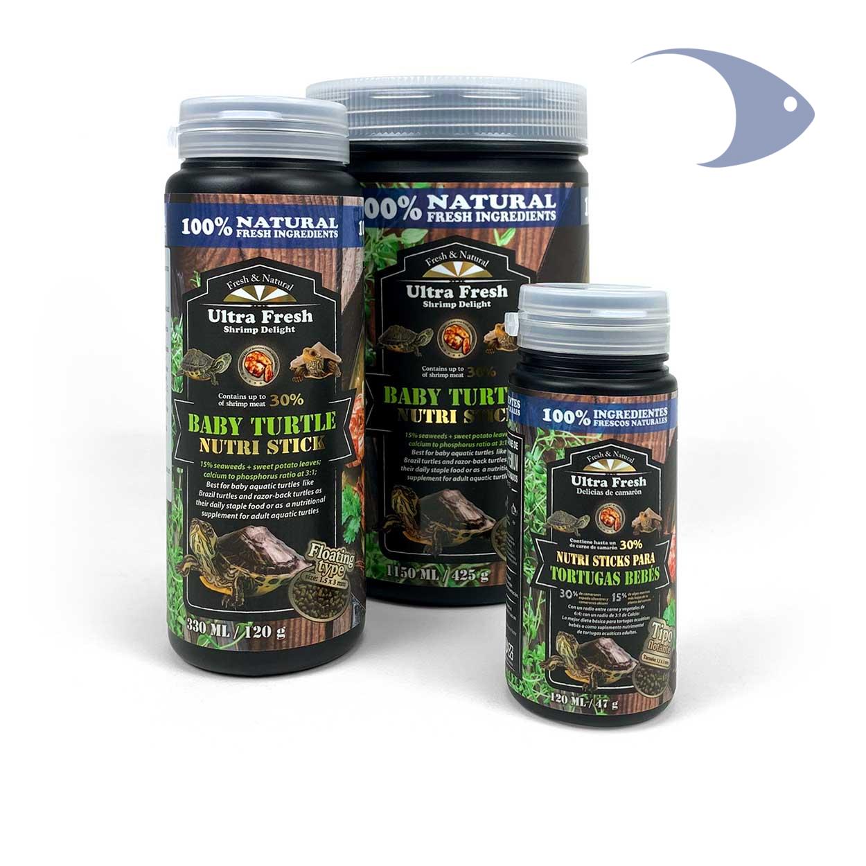 Nutri sticks para tortugas acuáticas bebé 3 Nutri sticks para tortugas acuáticas bebé - Imagen 3