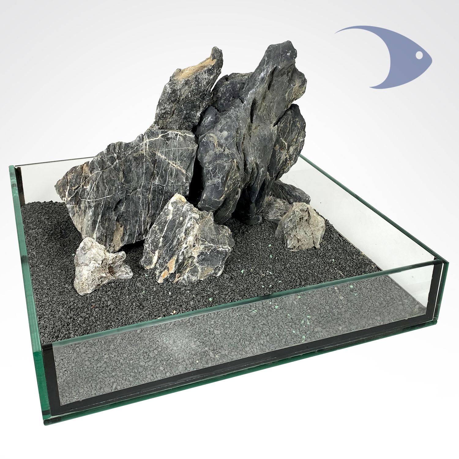 Rocas decorativas naturales Paisaje Black 3 Rocas decorativas naturales Paisaje Black - Imagen 3