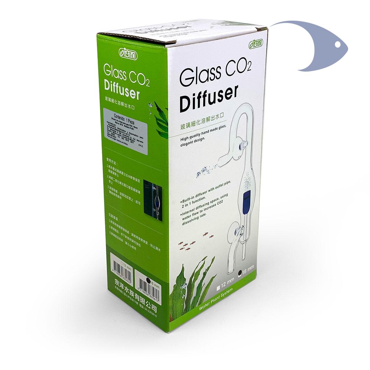 DR. Moss CO2 Difusor 9Spiro Difusor de CO2 de vidrio - Acuario Musgo  Helecho Planta ph
