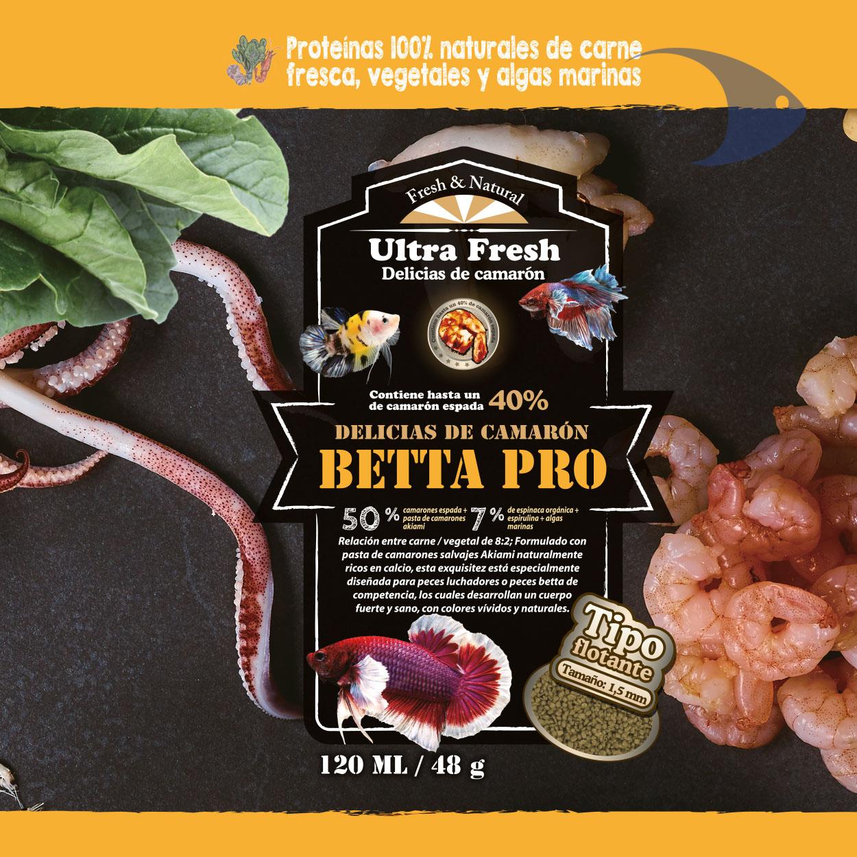 Delicias de camarón Betta Pro 9 Delicias de camarón Betta Pro - Imagen 9