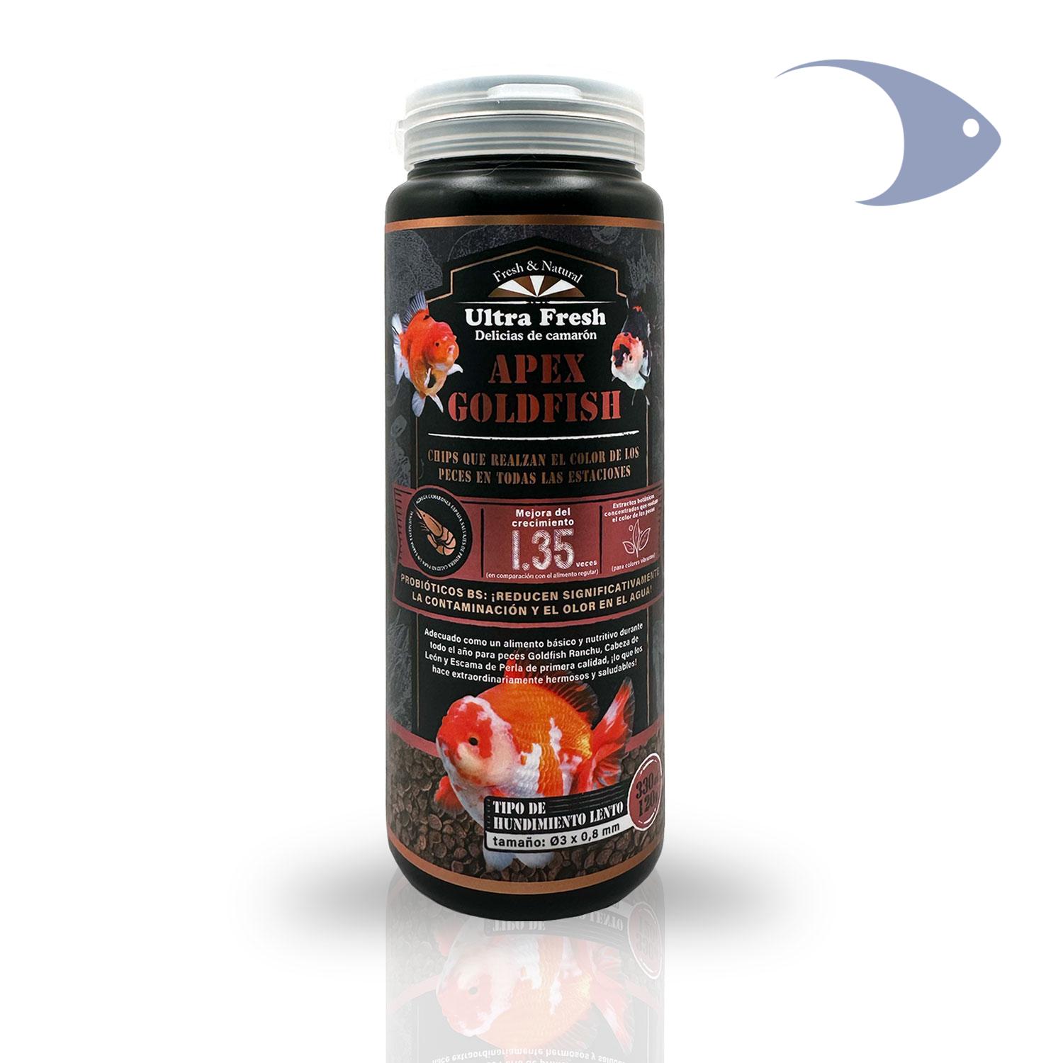Apex Goldfish Pellet de crecimiento y color 1 Apex Goldfish Pellet de crecimiento y color