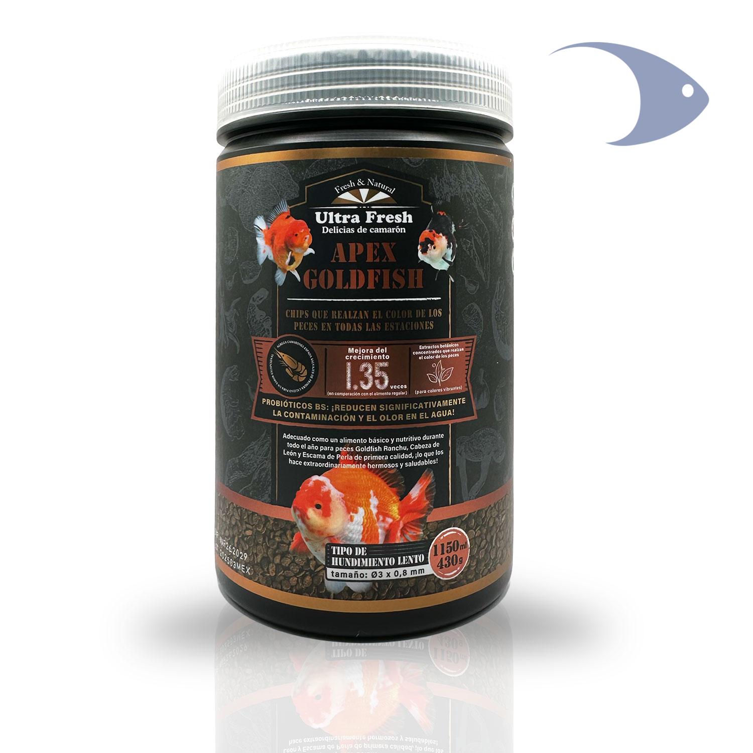 Apex Goldfish Pellet de crecimiento y color 3 Apex Goldfish Pellet de crecimiento y color - Imagen 3