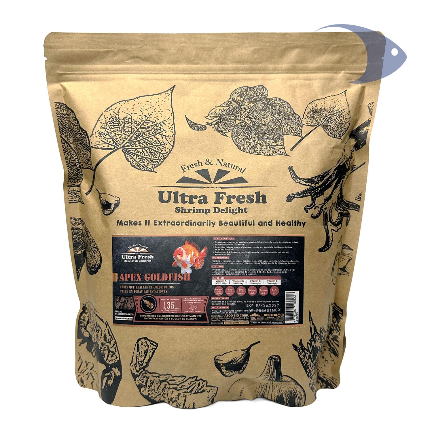 Apex Goldfish Pellet de crecimiento y color 4 Apex Goldfish Pellet de crecimiento y color - Imagen 4